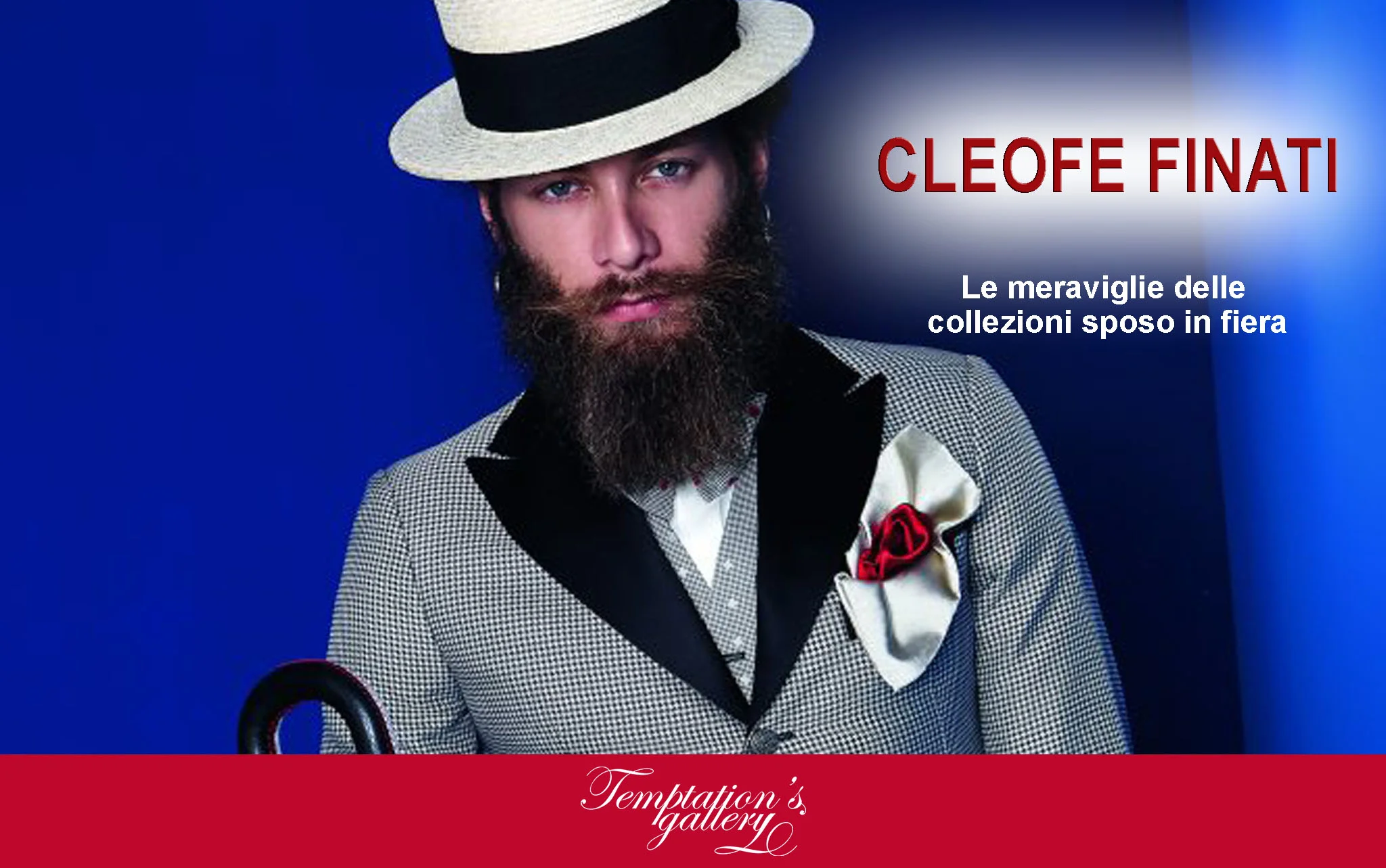 La meraviglia delle collezioni sposo e cerimonia Cleofe Finati in fiera con l atelier Temptation s Gallery Temptation s Gallery