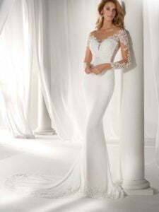 Abito da sposa Nicole 2019 stile Sirena Art. NIAB19043