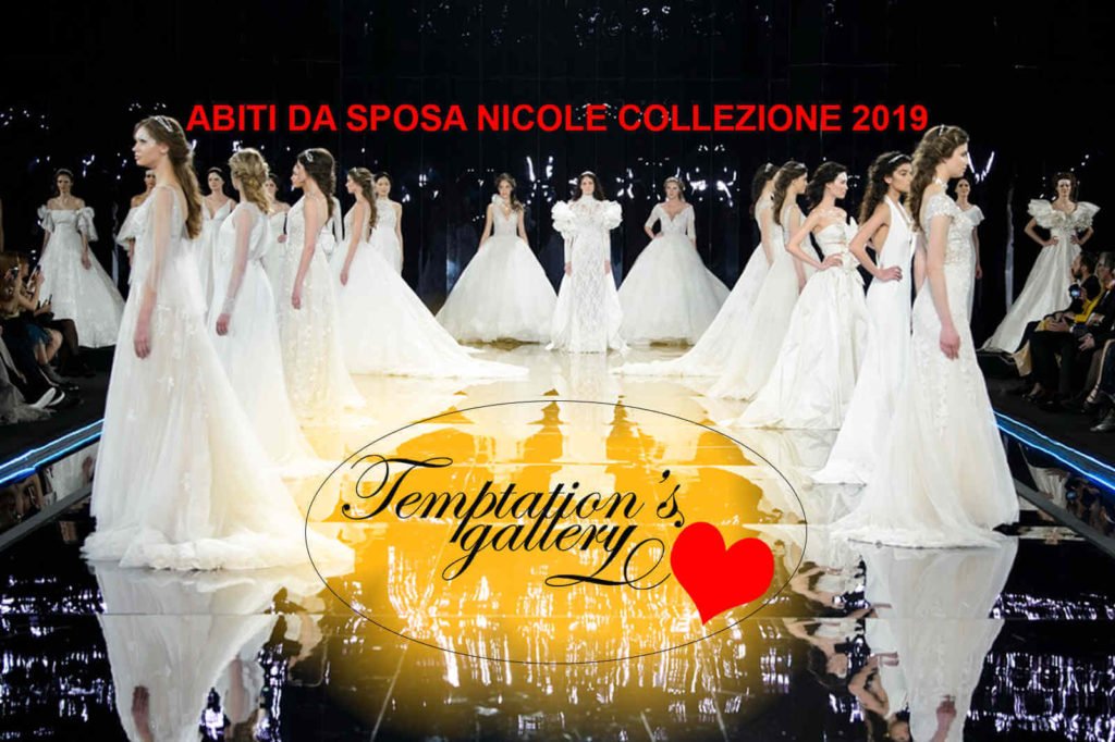 Nicole sposa fashion show Roma 2019