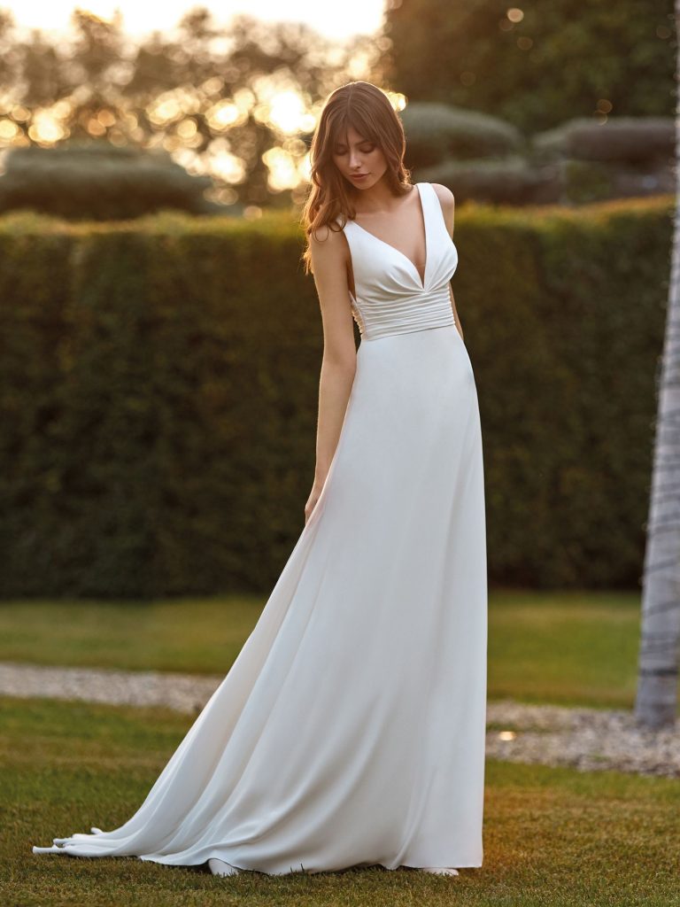 vestito da sposa scivolato