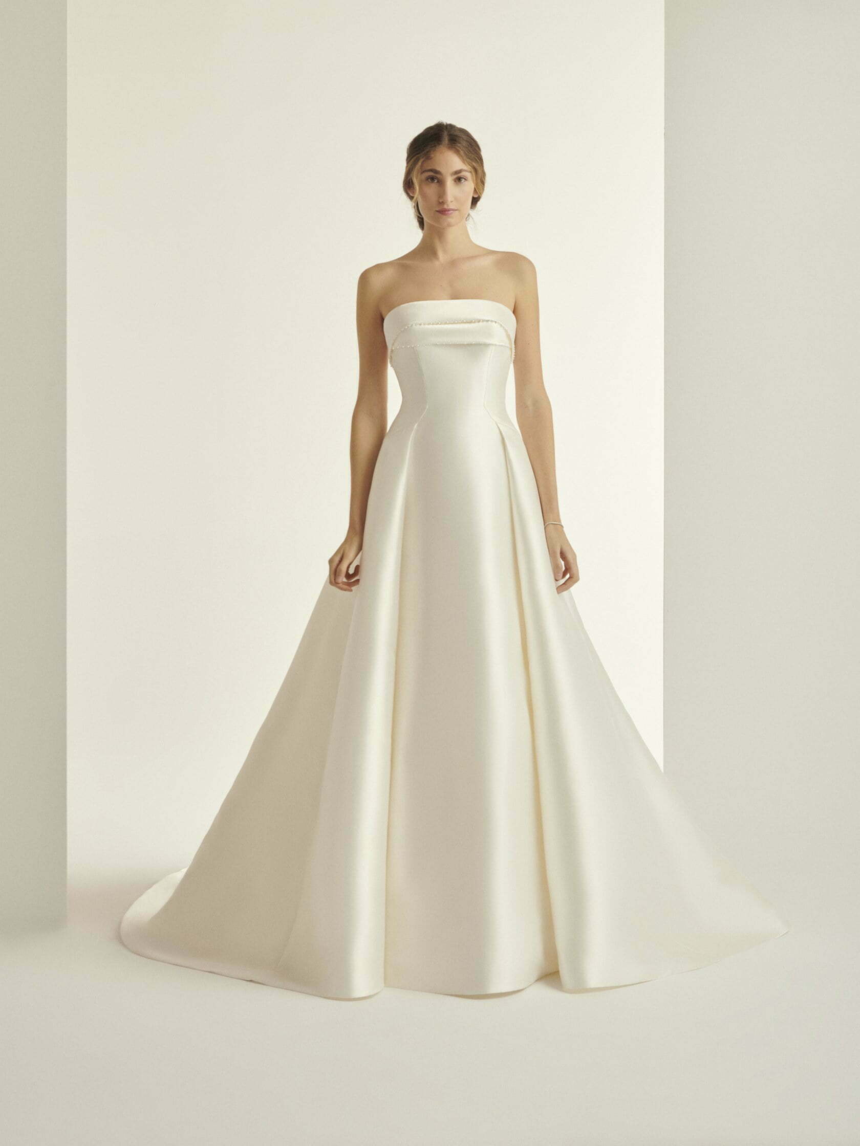 Abito Sposa Donna Abiti Da Sposa Stile Impero Taglie Forti Con