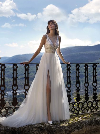 Nicole Colet 2024 Abiti Da Sposa Romantici Temptation s Gallery