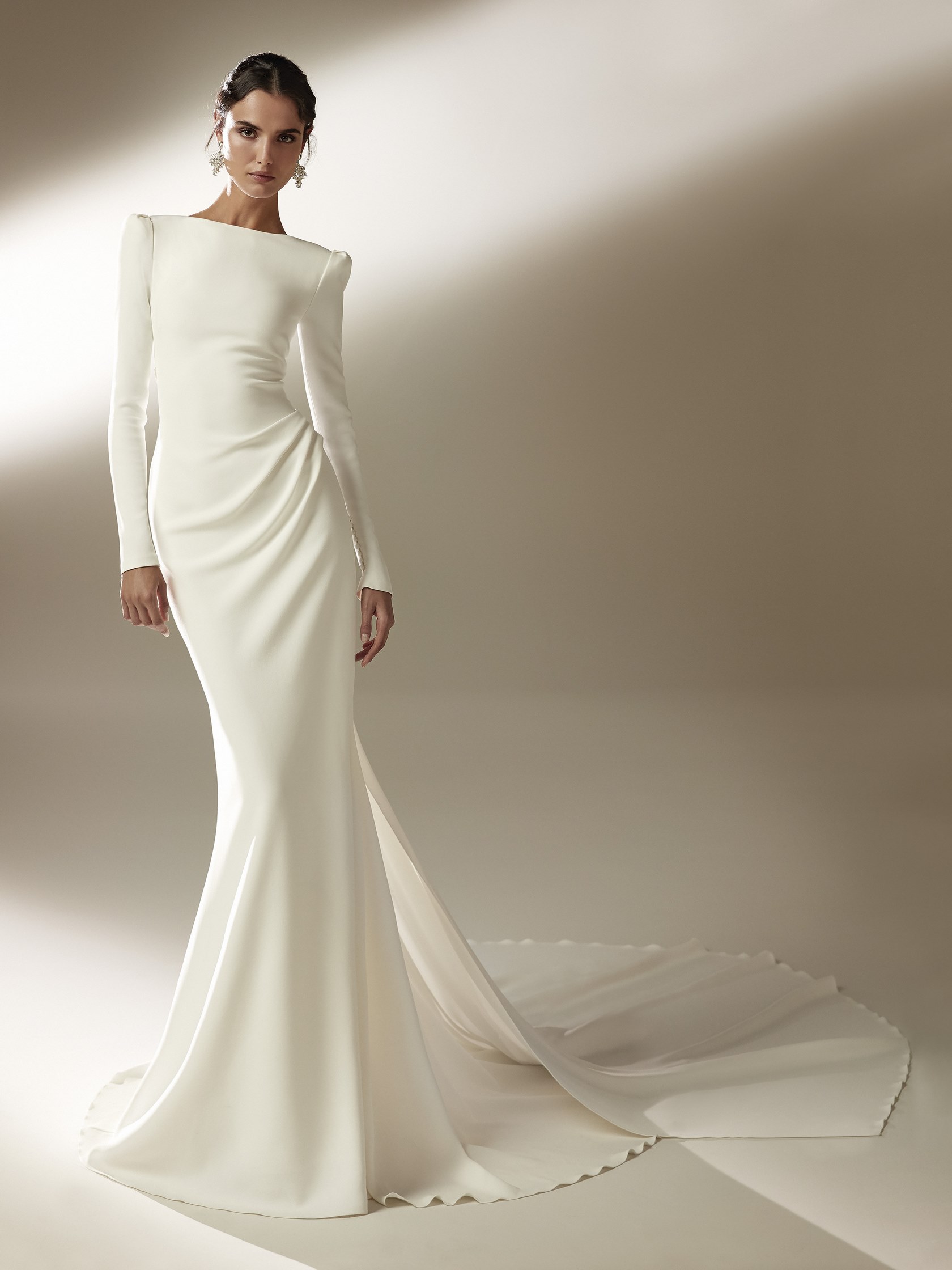 VALICLUD Borsetta Bianca Da Sposa In Raso Con Fiori E Perle - Elegante Pochette Per Matrimonio, Prima Comunione E Battesimo